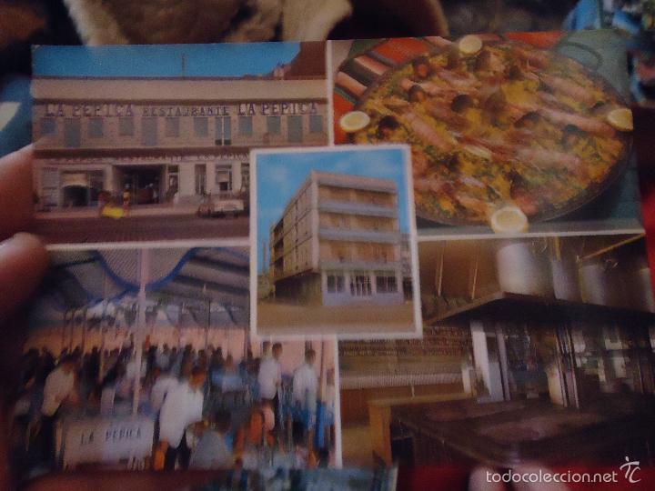 Postais: rara postal - PLAYA HOTEL RESTAURANTE LA PEPICA