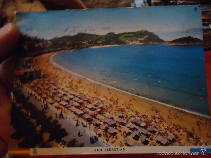 Postales: rara postal -  SAN SEBASTIAN - Foto 1