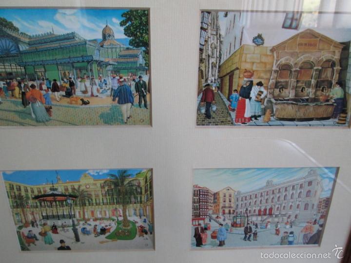 Postales: POSTALES ENMARCADAS - DE BILBAO ANTIGUO - Foto 2