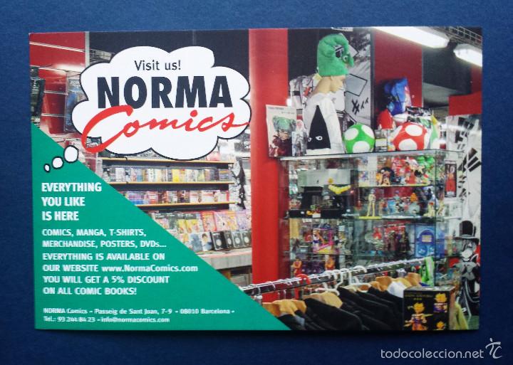 Postales: Flyer Tarjeta Postal NORMA COMICS Barcelona - Foto 1