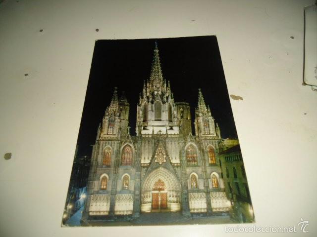 Postales: BARCELONA STA. IGLESIA CATEDRAL BASILICA - Foto 1