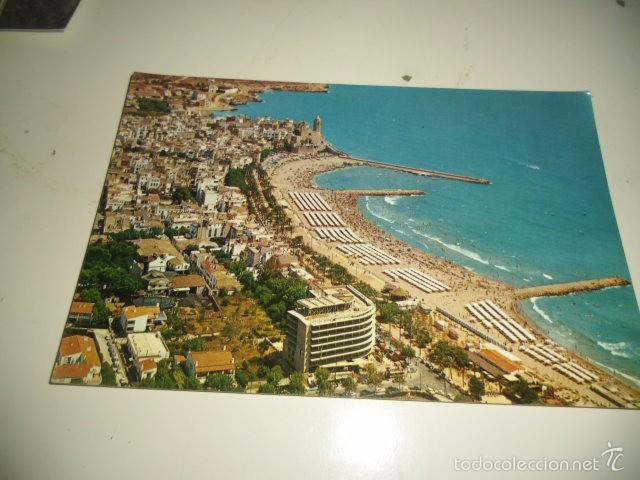 Postales: CAJ2 SITGES VISTA AEREA - Foto 1