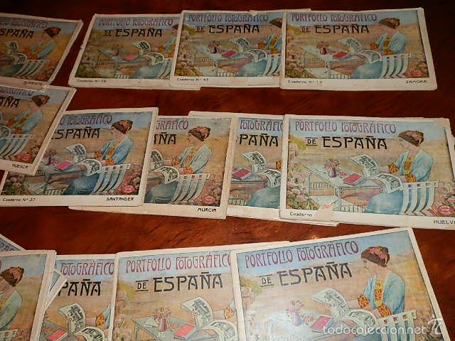 Postales: PORTFOLIO DE ESPA&Ntilde;A,LOTE DE 20 CUADERNOS. - Foto 1