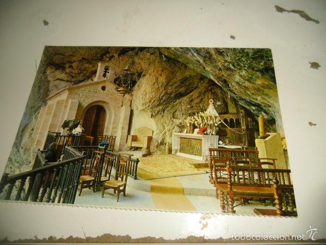 Postales: POSTAL COVADONGA GRUTA Y VIRGEN - Foto 1