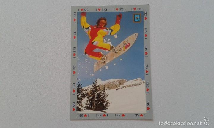 Postales: Postal sin usar -- I love Ski