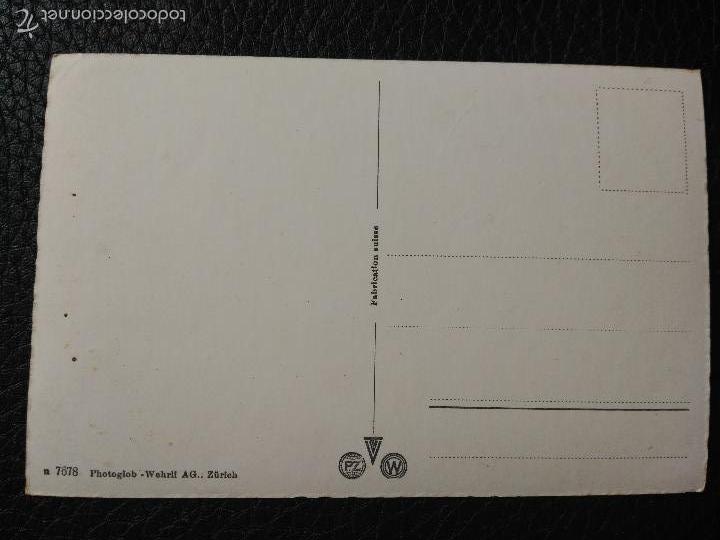 Postales: TARJETA POSTAL SIN CIRCULAR  ZURICH - Foto 2