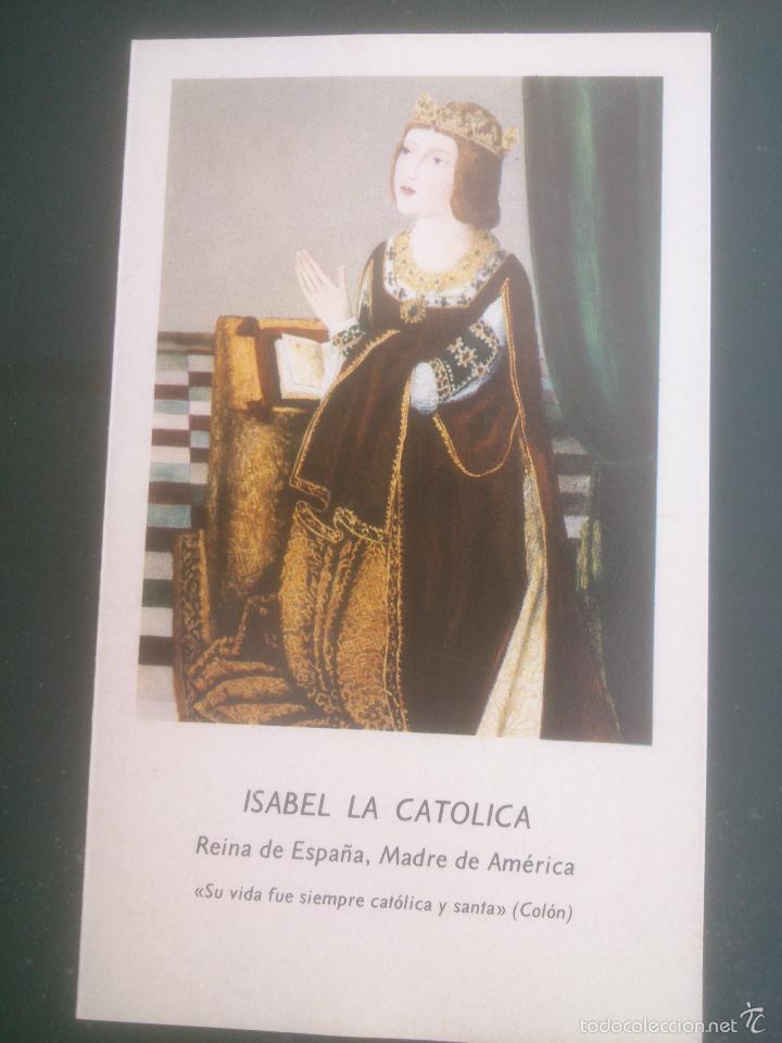 Postales: ISABEL LA CATOLICA - Foto 1