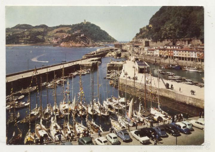 Postales: POSTAL SAN SEBASTIAN CITROEN TIBURON  A&Ntilde;OS 60