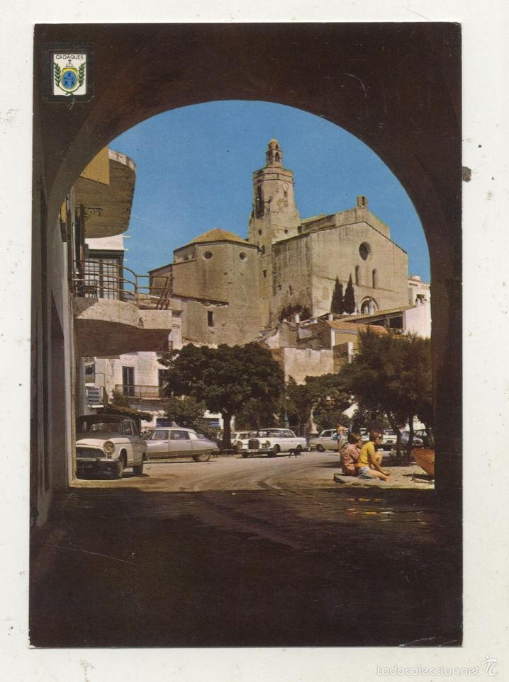 Postales: POSTAL CADAQUES CITROEN TIBURON A&Ntilde;OS 60