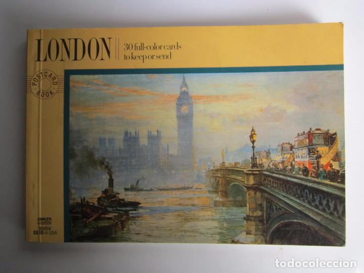 Postales: LIBRITO CON 30 PINTURAS DE LONDRES - Foto 1