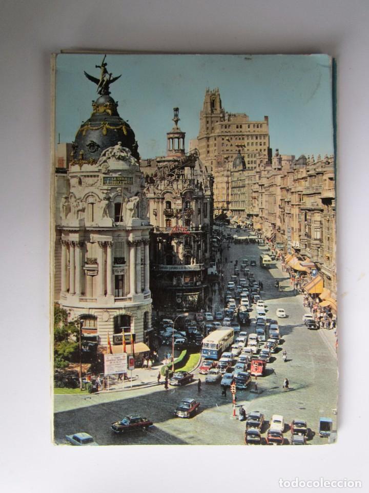 Postales: LIBRITO CON 9 POSTALES MADRID A&Ntilde;OS 60 - Foto 1