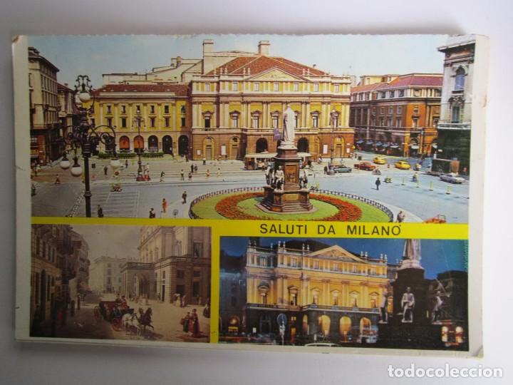 Postales: LIBRITO CON 10 POSTALES MILAN - Foto 1