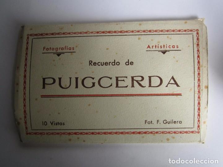 Postales: LIBRITO CON 10 POSTALES ANTIGUAS DE PUIGCERDA ( BLANCO Y NEGRO) - Foto 1