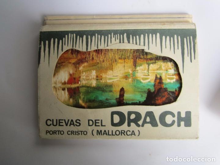 Postales: LIBRITO CON 10 POSTALES CUEVAS DEL DRACH - Foto 1