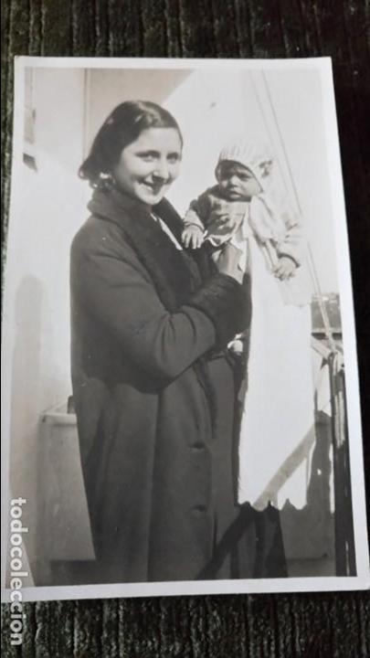 Postales: ANTIGUA POSTAL. MADRE CON BEBE. - Foto 1