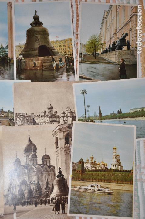 Postales: Juego 9 postales.Kremlin.Moscou .URSS - Foto 4