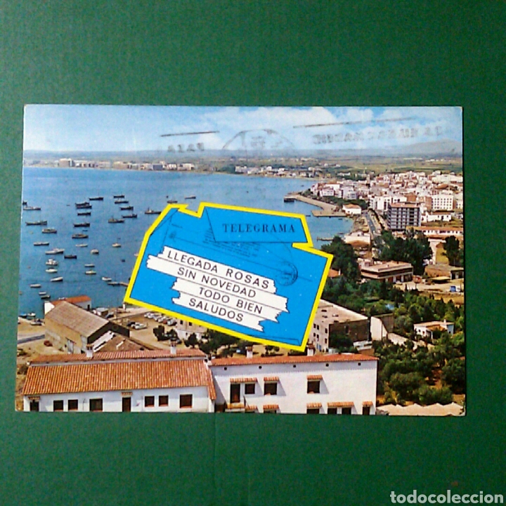 Postales: Tarjeta Postal escrita - ROSAS ( COSTA BRAVA) - Foto 1