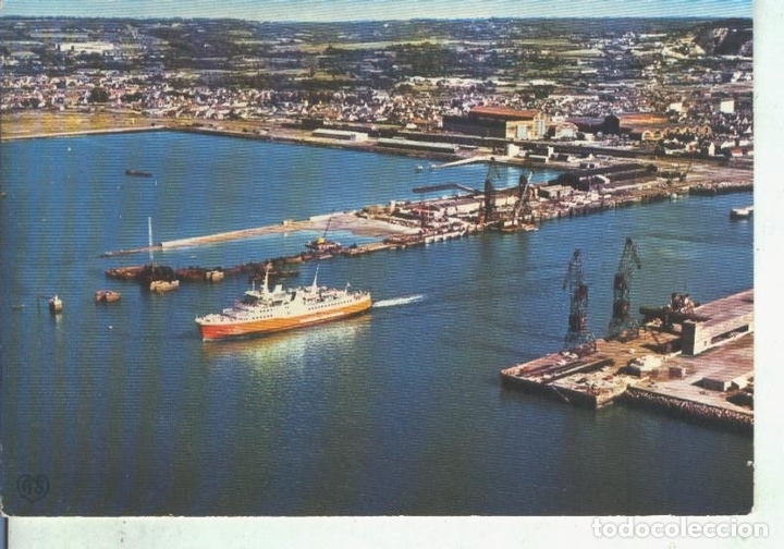 Postal 014481 Puerto De Cherbourg Francia Buy Other Old Postcards At Todocoleccion 56577217