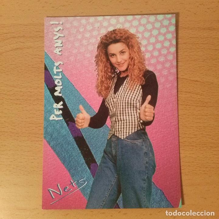 Postales: Postal Nets. Per molts anys! Club s&uacute;per 3. A&ntilde;os 90. Sin uso.