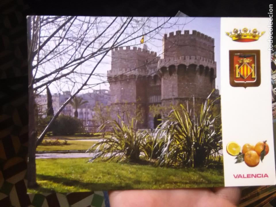Postales: POSTAL - VALENCIA PRIMERA COLECCION DE 25 MODELOS N 14 TORRES DE SERRANO - Foto 1