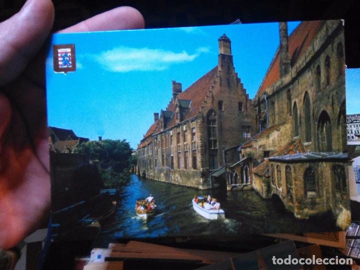 Postales: postal -  brugge escudo de oro - Foto 1