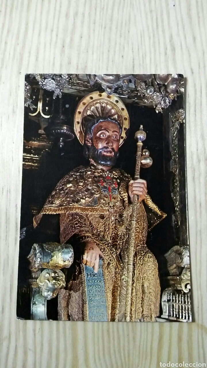 Postkarten: Tarjeta Postal nescrita - 99. - SANTIAGO DE COMPOSTELA / ALTAR MAYOR.IMAGEN DEL SANTO
