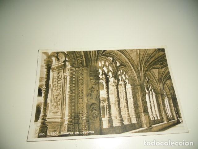 Postales: CAJ.9 POSTAL N&ordm; 665 LISBOA CLAUSTROS DOS JERONIMOS - Foto 1