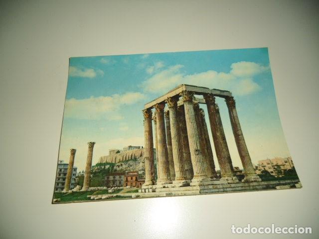 Postales: CAJ.9 POSTAL N&ordm; 17 ATHENAS EL TEMPO JUPITER OLIMPICO - Foto 1