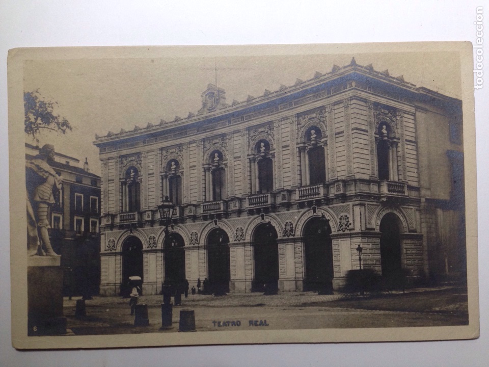 Postales: Madrid teatro Real - Foto 1