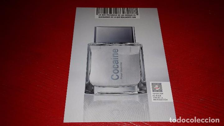 Postales: Postal Fundaci&oacute;n de ayuda contra la drogadicci&oacute;n. COCAINA. NO CIRCULADA - Foto 1