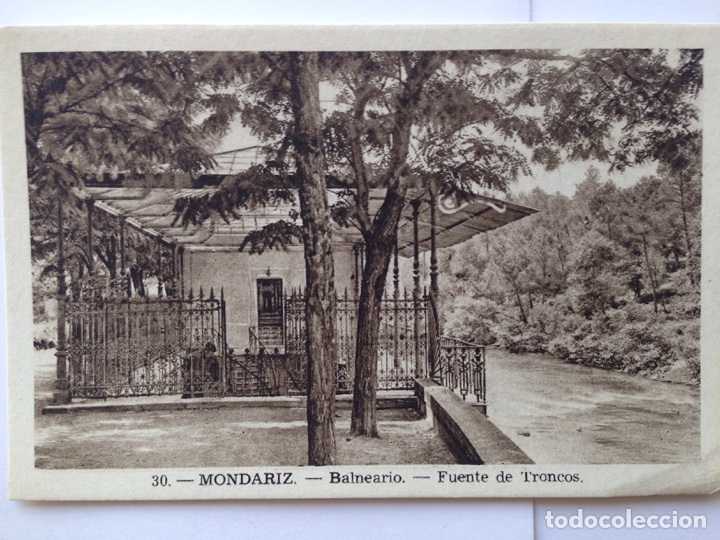 Postales: Mondariz num. 30 fuente de Troncos - Foto 1