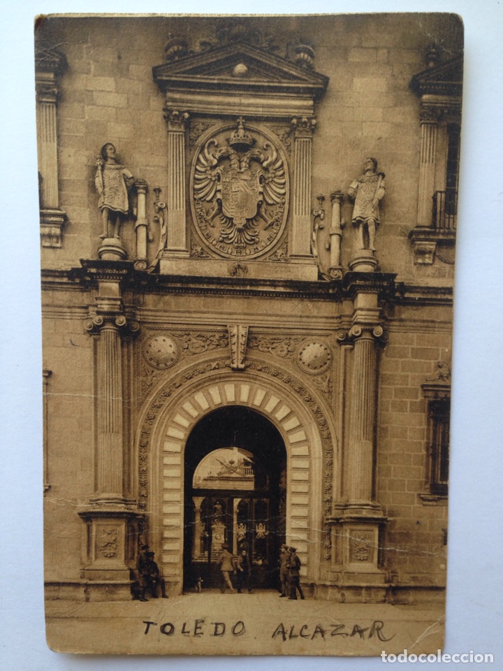 Postales: Toledo puerta del Alc&aacute;zar Rois&iacute;n - Foto 1