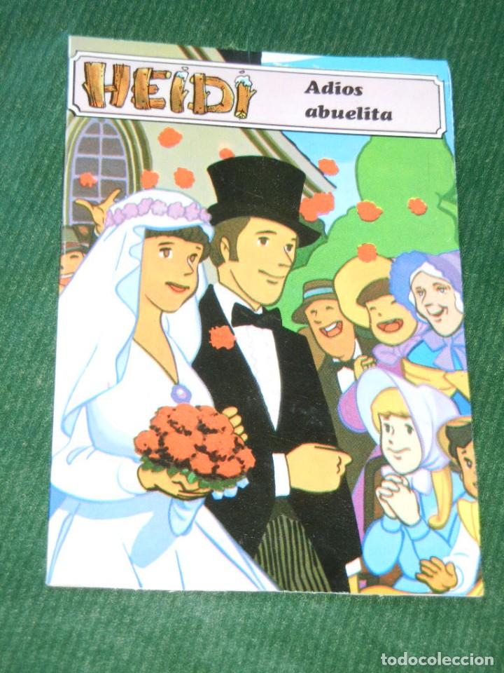 Postales: CUENTO POSTAL NOVACARD, HEIDI, ADIOS ABUELITA,  1975 - CIRCULADA