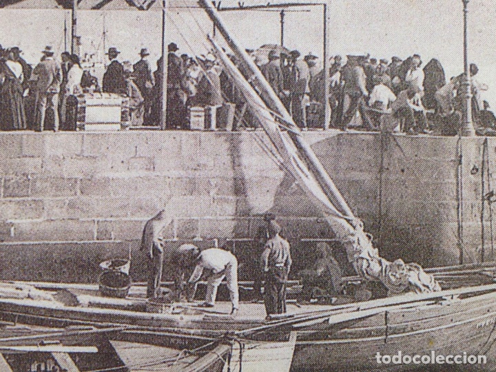 Postales: Vigo muelle de piedra Hauser y Menet - Foto 1