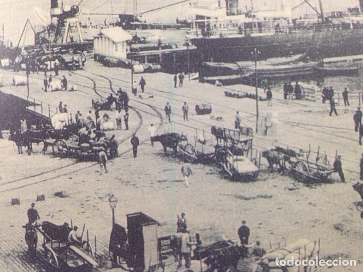 Postales: Vigo muelle del comercio - Foto 1