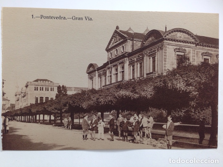 Postales: Pontevedra num. 1 Gran v&iacute;a - Foto 2