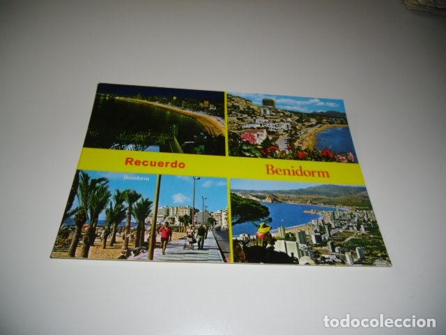 Postales: POSTAL RECUERDO BENIDORM    CAJA-49 - Foto 1