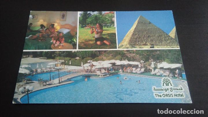 Postales: postal postcard El Cairo Egipto Egypt OASIS hotel - Foto 1