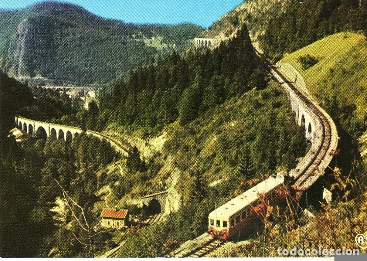 Postales: POSTAL FRANCIA- TREN  EN MOREZ - Foto 1