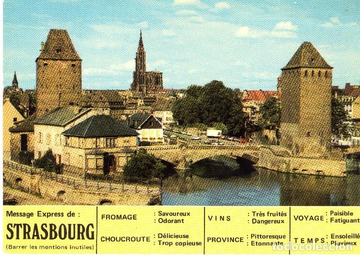 Postales: POSTAL FRANCIA- STRASBOURG - Foto 1