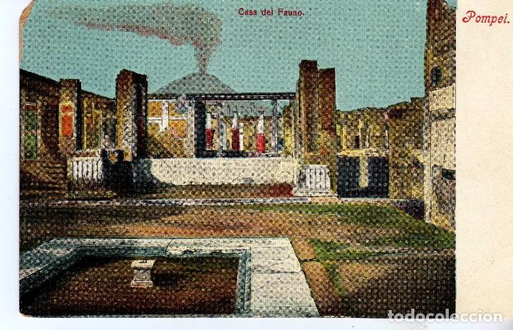 Postales: POSTAL ITALIA- POMPEYA- CASA DEL FAUNO