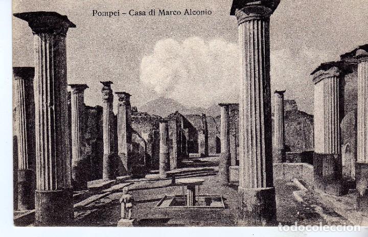 Postales: POSTAL ITALIA- POMPEYA- CASA DE MARCO ANTONIO