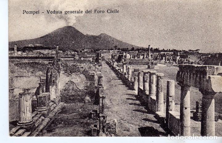 Postales: POSTAL ITALIA- POMPEYA- FORO CIVIL