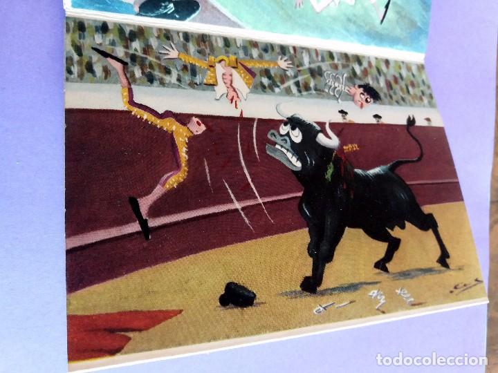 Postales: 12 POSTALES C&Oacute;MICO TAURINAS A&Ntilde;O 1962 - Foto 6