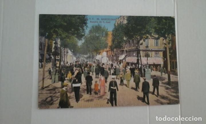 Postales: Barcelona Rambla de S.Jos&eacute; - Foto 1
