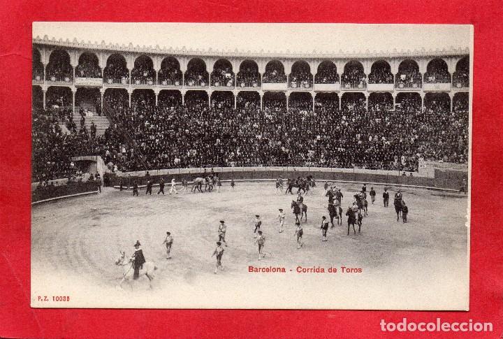Postales: barcelona. pz 10035 corrida de toros - Foto 1