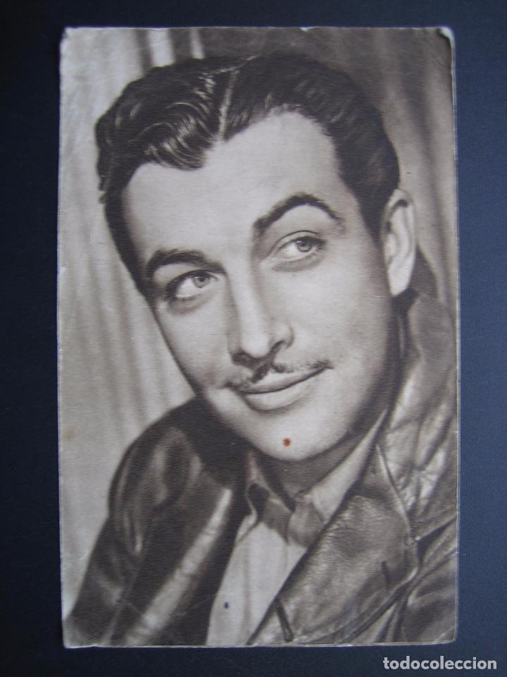 Postales: Antigua Postal de actores de cine. Robert Taylor - Foto 1