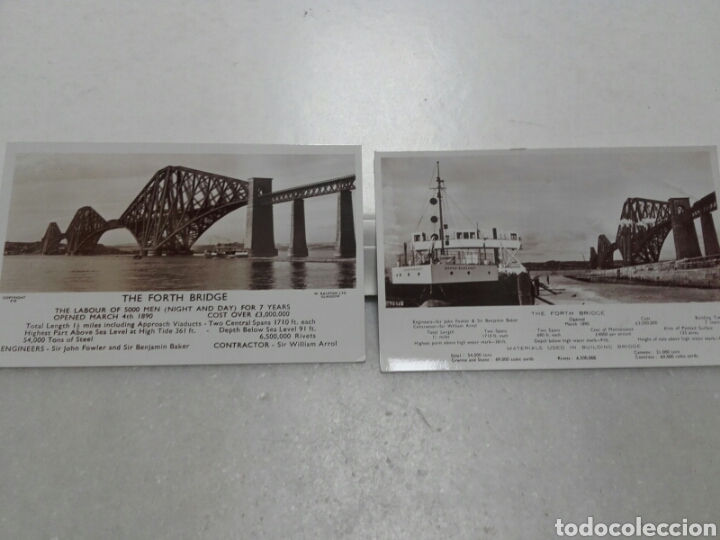 Postales: POSTAL THE FOTH BRIDGE. GLASGOW. - Foto 1