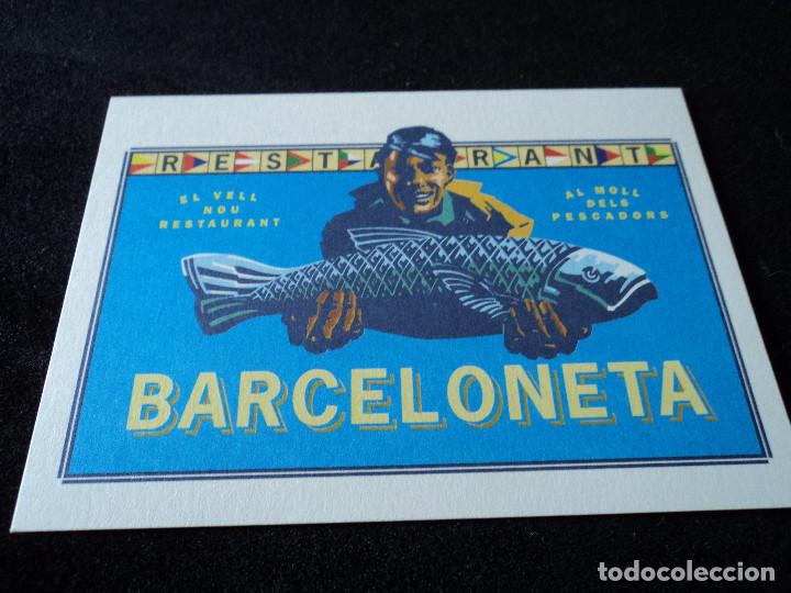Postais: restaurant el vell nou de la barceloneta