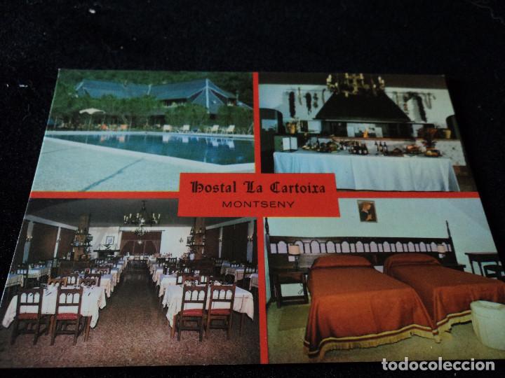 Postales: hostal la cartoixa montseny